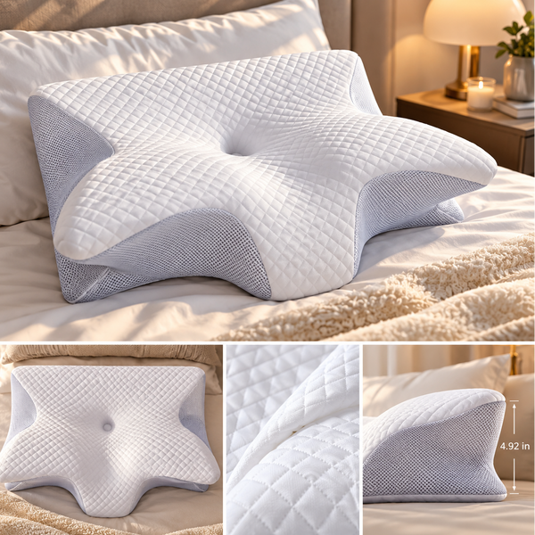 Lumera Silhouette Relief Cooling Pillowcase
