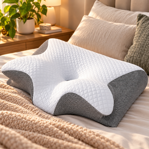 Silhouette relief Pillow