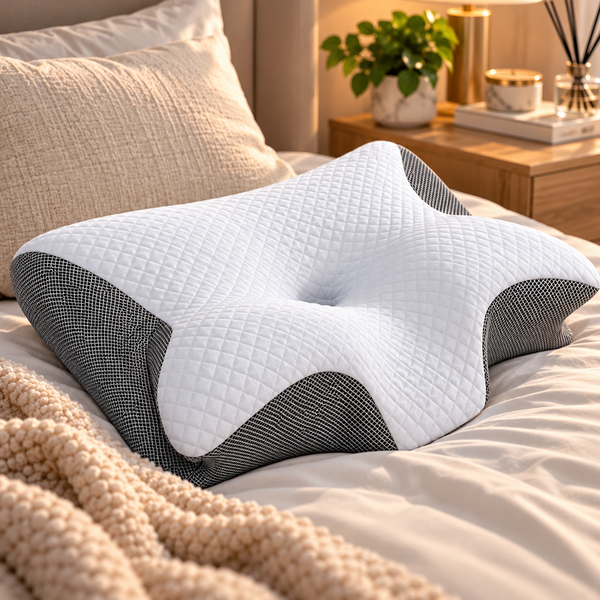 Silhouette relief Pillow
